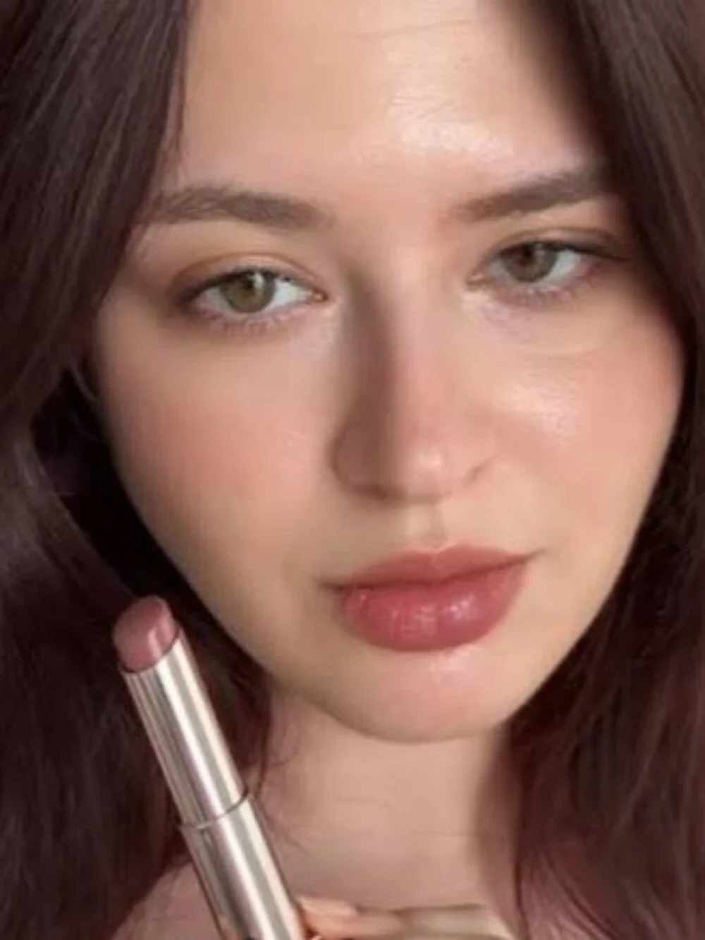 Lancome Butterglow Tinted Plumping Lip Butter Balm Roast Me - Nude Brown